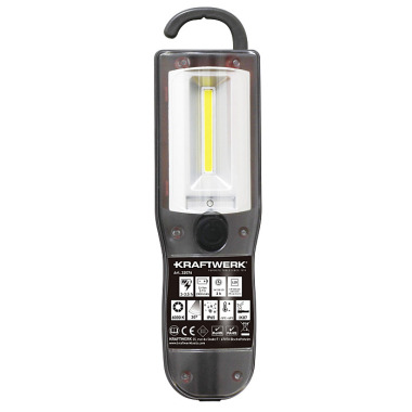 Kraftwerk LED Handlampe Compact 230, wiederaufladbar 32076