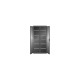 ThurMetall Armoire à portes battantes (LxPxH) 1000x500x1950mm Serrure à CLÉ Noir NCS S 9000-N 53.075.060