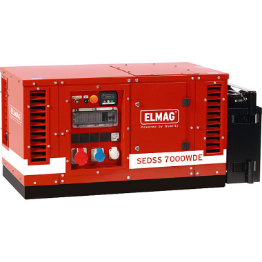 ELMAG Groupe électrogène SEDSS 7000WDE-AVR-DSE3110 53226