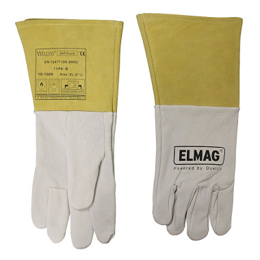 ELMAG Gants de soudeur à 5 doigts WELDAS 10-1009 L 59151