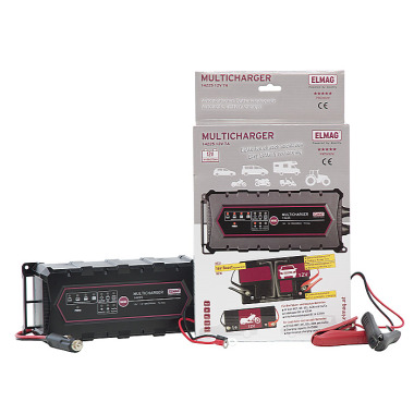 ELMAG Chargeur de batterie automatique 12 V 56032