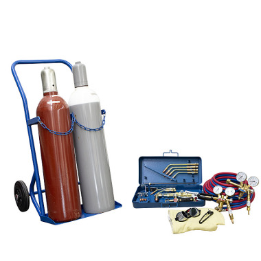 ELMAG Kit complet AUTOGEN, bouteilles de gaz incluses 55276