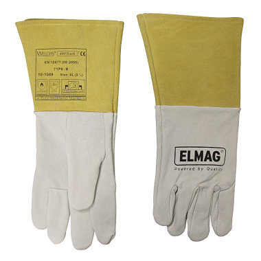 ELMAG Gants de soudeur à 5 doigts WELDAS 10-1009 M 59150