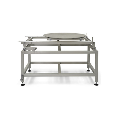 ELMAG Table de chargement avec manivelle, longueur 1600mm 21365