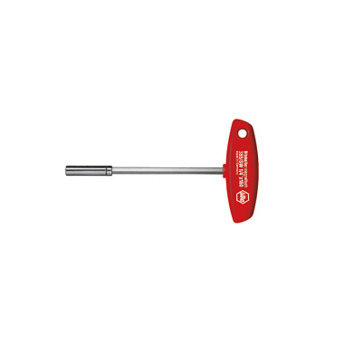 Wiha Tournevis avec manche en T et porte-embout magnétique 1/4 (01481) 150 mm