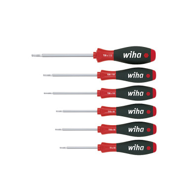 Wiha Jeu de tournevis SoftFinish® TORX® tête sphérique 6 pcs (32249)