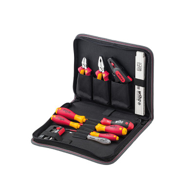 Wiha Jeu d'outils électricien Mélangé, 31 pcs dans une trousse (41241)