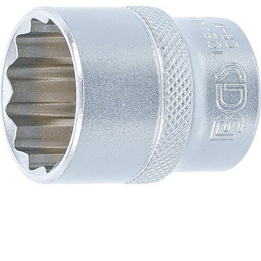 BGS Douille, 12 points | 12.5 mm (1/2”) Drive | 24 mm 10644