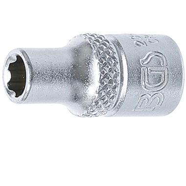 BGS Douille, Super Lock | 6.3 mm (1/4”) Drive | 5 mm 2345