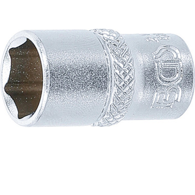 BGS Douille, hexagonale | 6.3 mm (1/4”) Drive | 10 mm 2482