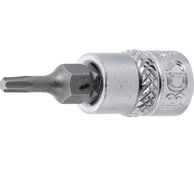 BGS Douille à embout | 6.3 mm (1/4”) Drive | T-Star (pour Torx) T10 2590