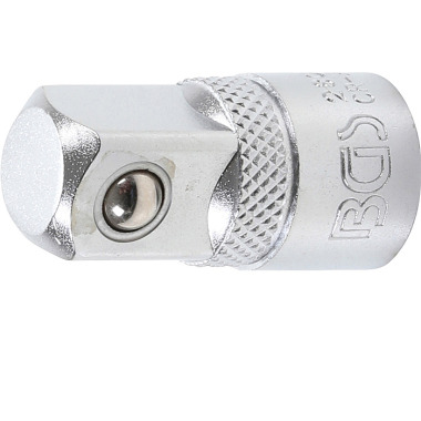 BGS Adaptateur de douille | carré interne 10 mm (3/8« ) - carré externe 12,5 mm (1/2 ») 280