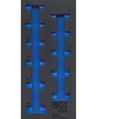 BGS Bac à outils 1/3, vide | pour BGS 4099 4099-1