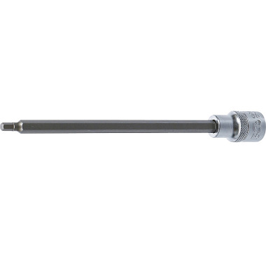 BGS Embout à douille | longueur 200 mm | 12.5 mm (1/2”) Drive | interne Hexagon 5 mm 4275