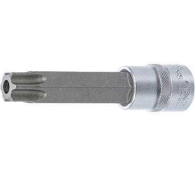 BGS Douille à embout | longueur 110 mm | 12.5 mm (1/2”) Drive | T-Star inviolable (pour Torx) T80 5103-TB80