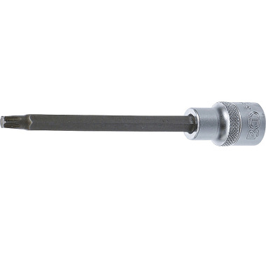 BGS Douille à embout | longueur 140 mm | 12.5 mm (1/2”) Drive | T-Star (pour Torx) T40 5184-T40