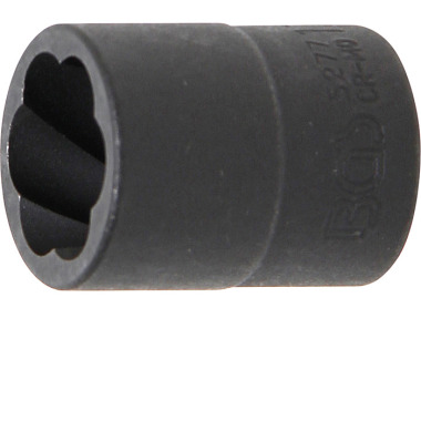 BGS Douille tournante (profil en spirale) / Extracteur de vis | 10 mm (3/8”) Drive | 17 mm 5277