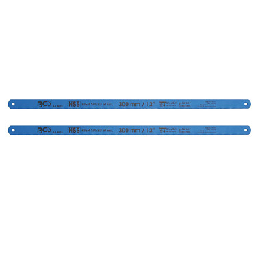 BGS Lames de scie à métaux | HSS | 13 x 300 mm | 2 pcs. 8628