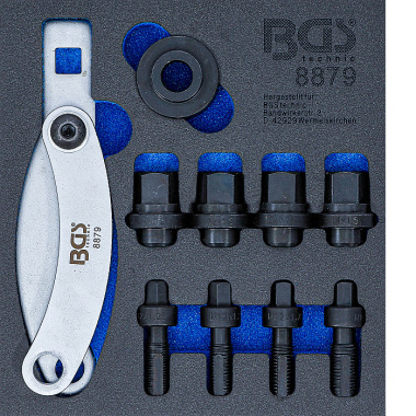 BGS Plateau d’outils 1/6 : Kit de montage de goujons de roue 8879