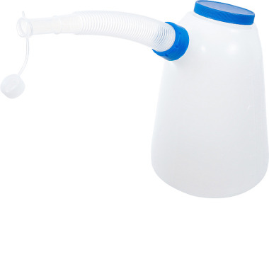 BGS Bouteille de liquide avec bec flexible et couvercle | 5 l 9944