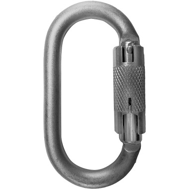 SKYLOTEC  OVALSTEEL TW avec sécurité twistlock H-038