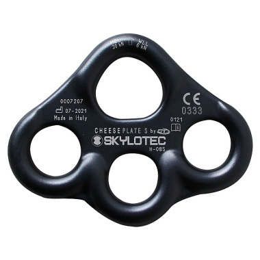 SKYLOTEC  Dispositif d’ancrage plaque de rigging RIGGING PLATE Mini AL, matt dark grey H-085