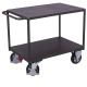 VARIOfit Table servante pour charges lourdes avec 2 plateaux Dimensions extérieures : 1.390 x 800 x 925 mm (L/P/H) sw-800.502/AG