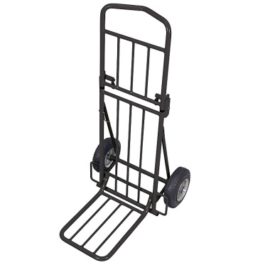 VARIOfit Chariot pour colis 2 fois pliable Dimensions extérieures : 490 x 635 x 1.025 mm (L/P/H) pr-4003/AG