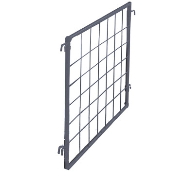 VARIOfit Rehausse de palette Grille de séparation, RAL 7016 (uniquement pour types 62 et 64) zpa-080.051/AG