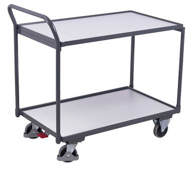 VARIOfit Chariot de table ESD avec 2 plateaux Dimensions extérieures : 975 x 525 x 1.010 mm (L/P/H) sw-500.557