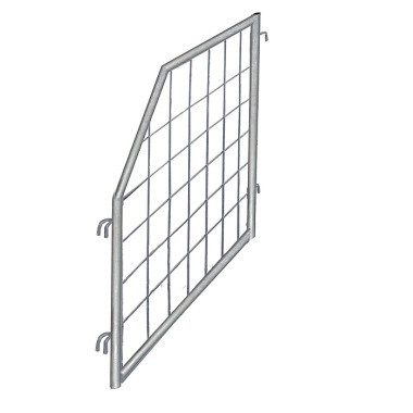 VARIOfit Rehausse de palette Grille de séparation, inclinée, galvanisée (pour types 62 et 64) zpa-080.162