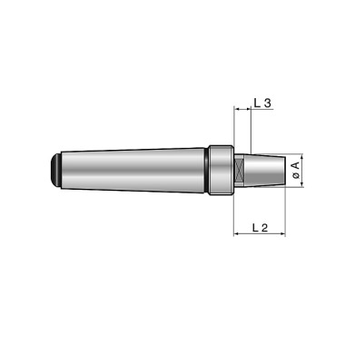 Mack Werkzeuge Corps de base pour cône de centrage fixe MK 5 13-FGK-MK5