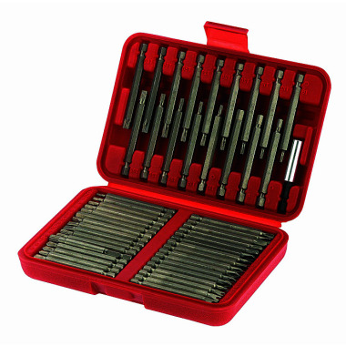 CIMCO Bit Set - 50-teiliges Sortiment Lange-Sicherheits-Bits 114606