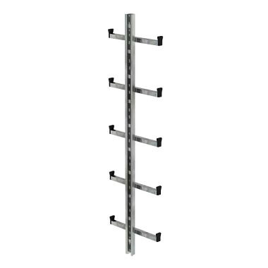 MUNK Single-rail ladder galvanised steel 77533