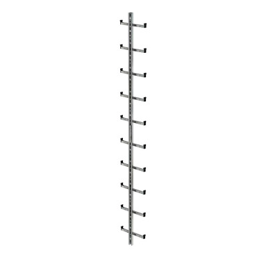 MUNK Single-rail ladder galvanised steel 77535