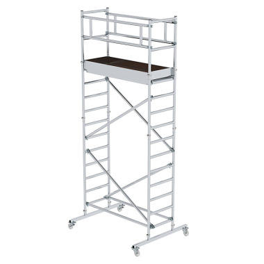 MUNK ML Standard mobile scaffolding, 0.75 נ1.80 m. Platform height 3.20 m 166320