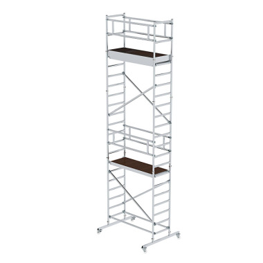 MUNK ML Standard mobile scaffolding, 0.75 נ1.80 m. Platform height 5.20 m 166520