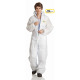 DS SafetyWear ProSafe® Light Overall, SMS- Material, Kapuze, weiss SMS-L