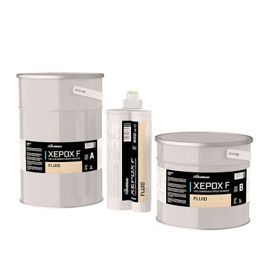 RothoBlaas Holz Technic XEPOX COLLE D’ÉPOXYE LIQUIDE EN CARTOUCHE 400ML XEPOXF400