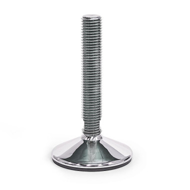 Ganter Pieds de machine, inox AISI 304, conformes aux normes de la FDA GN 17-100-M16-75-C3-T