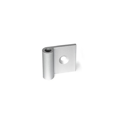 Ganter Ailettes de charnière, pour profilés en aluminium/éléments de panneau GN 2291-43-40-AF-C-EL