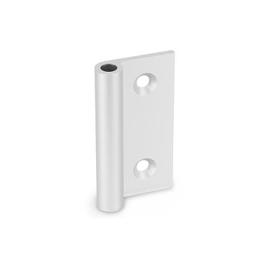 Ganter Ailettes de charnière, pour profilés en aluminium/éléments de panneau GN 2291-43-80-AF-C-EL