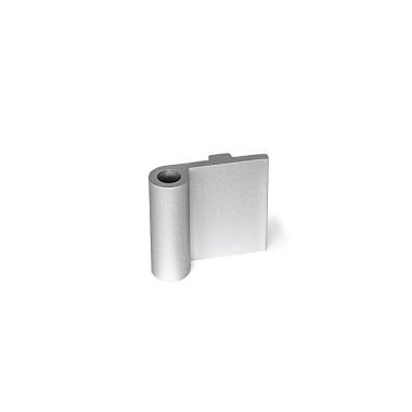 Ganter Ailettes de charnière, pour profilés en aluminium/éléments de panneau GN 2291-43-80-AN-A-EL