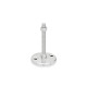 Ganter Pieds de machine, inox GN 23-100-M12-100-D0-SK