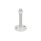 Ganter Pieds de machine, inox GN 23-100-M16-125-D1-TK