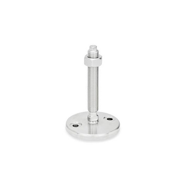 Ganter Pieds de machine, inox GN 23-100-M16-125-D1-VK