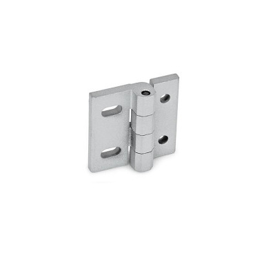 Ganter Charnières réglables, Zinc moulé sous pression, réglable GN 235-ZD-68-65-DB-SR