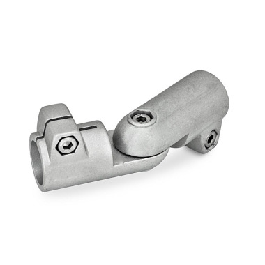 Ganter Noix de serrage articulées, aluminium GN 286-B20-B20-T-2-BL