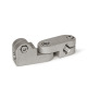 Ganter Noix de serrage articulées, inox GN 287-B12-B14-2-NI