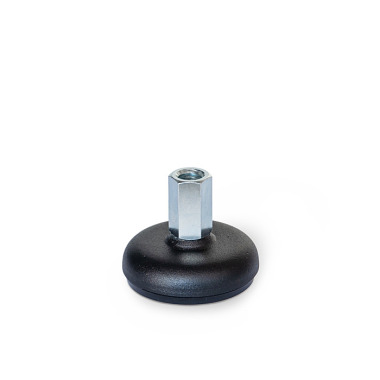 Ganter Pieds de machine, acier GN 30-100-M12-49-A5-X